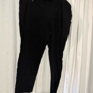 Black High-Waisted Pants